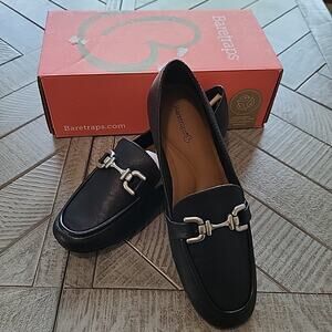 Baretraps Loafers CADDIE Women's Size 7.5 M Casual Black New In Box